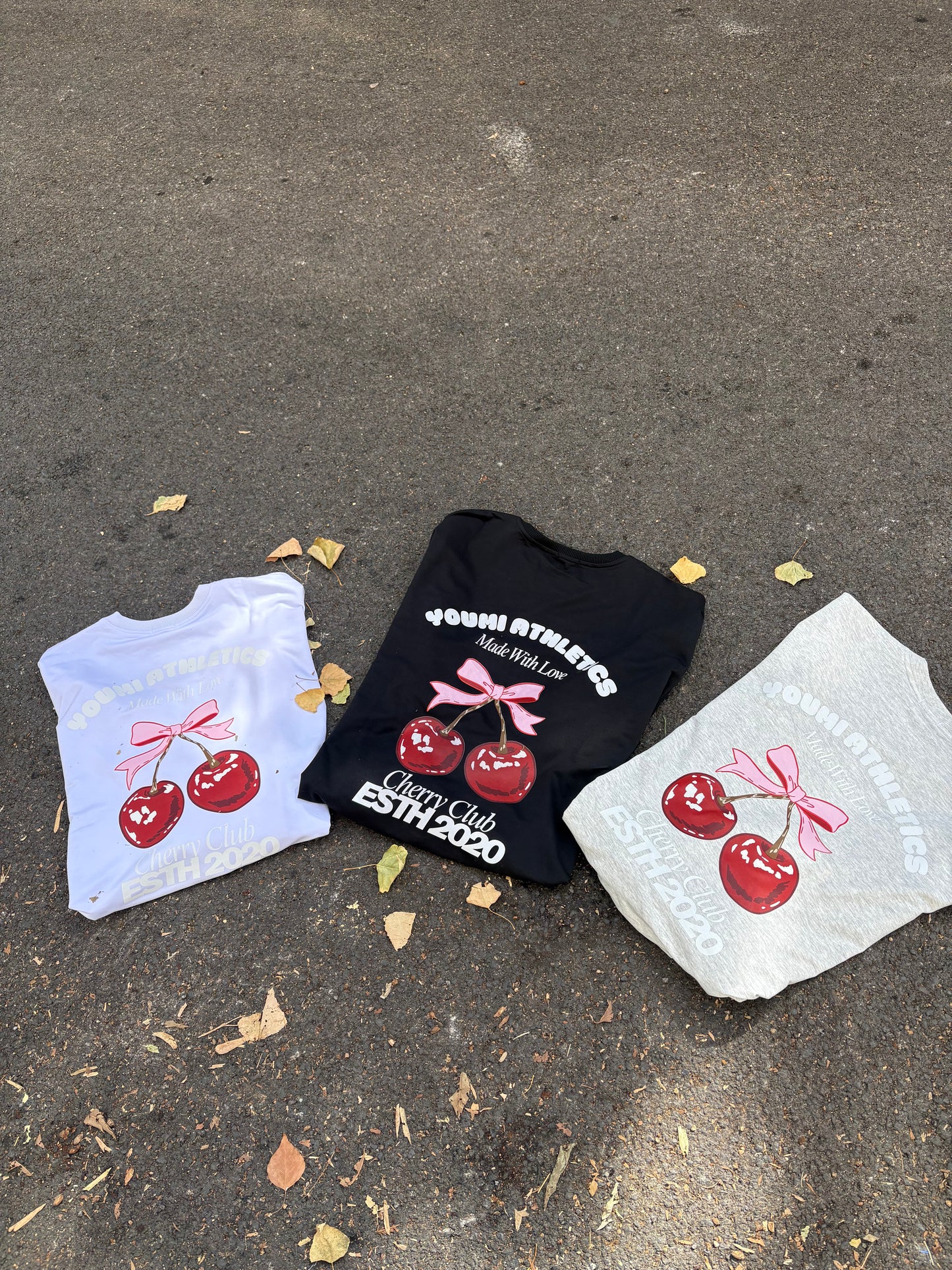 Sweatshirt Berry vibes-Black