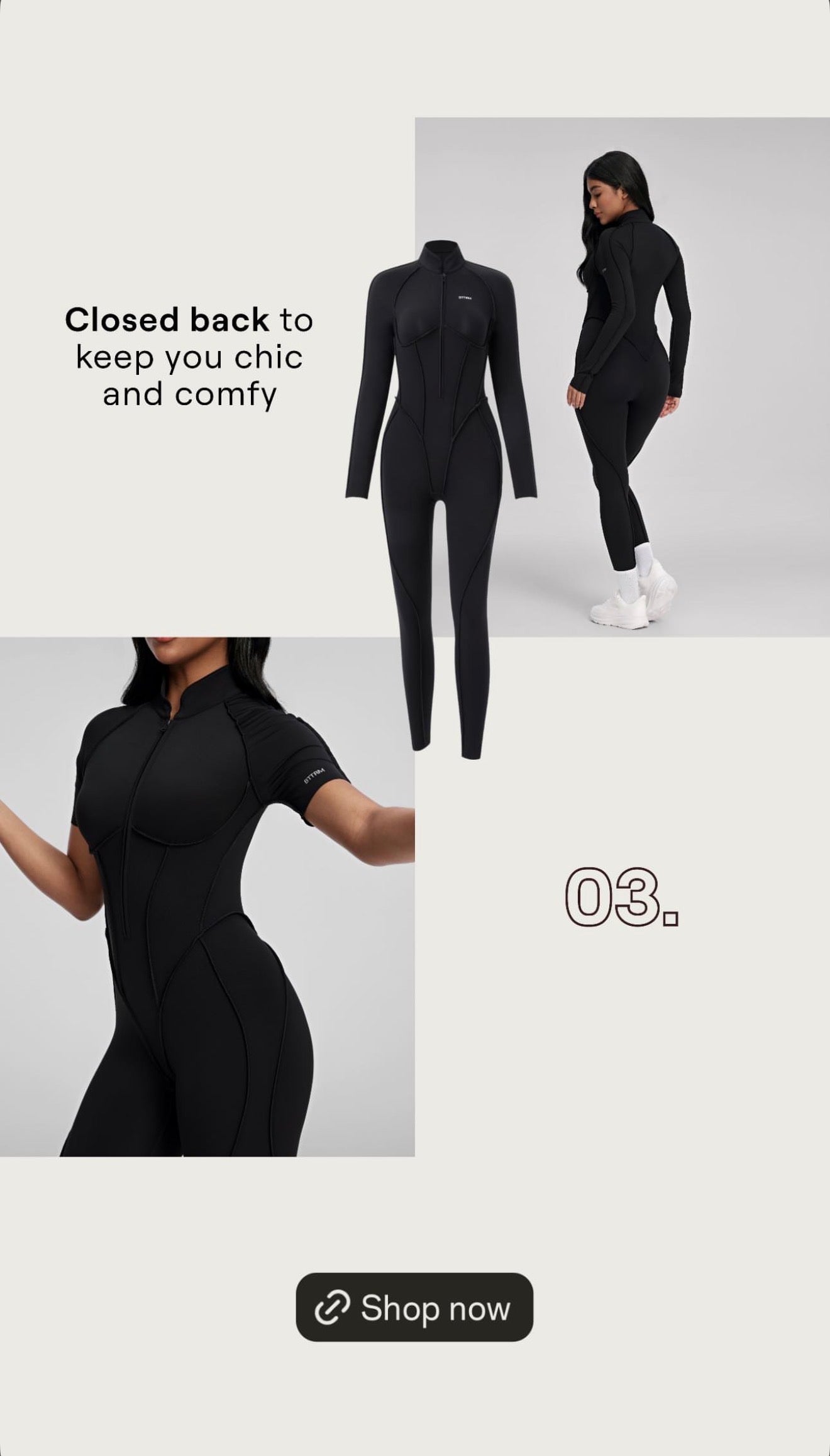 YOU.SUIT-Mini Close Back-Black