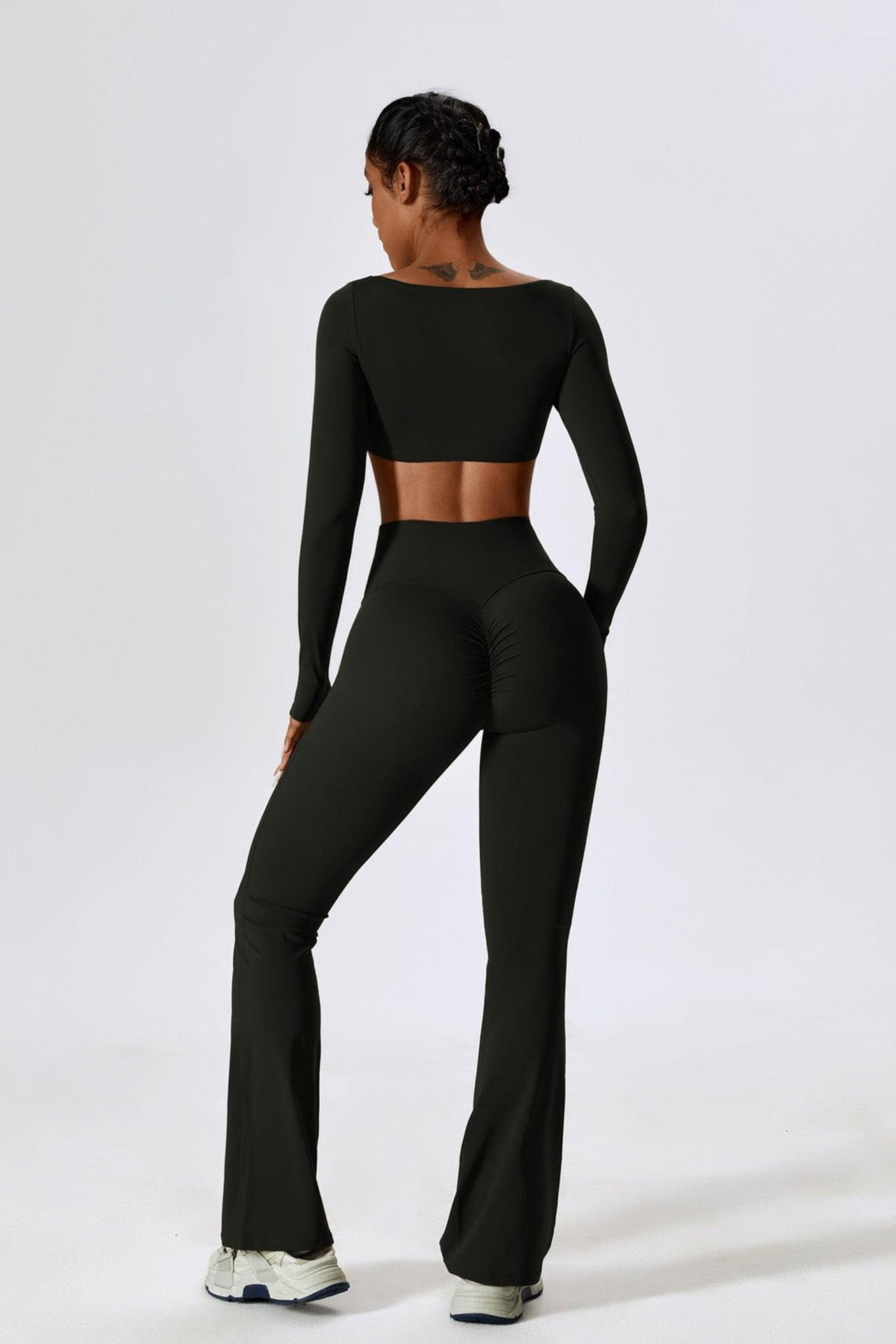 Flare legging-Black