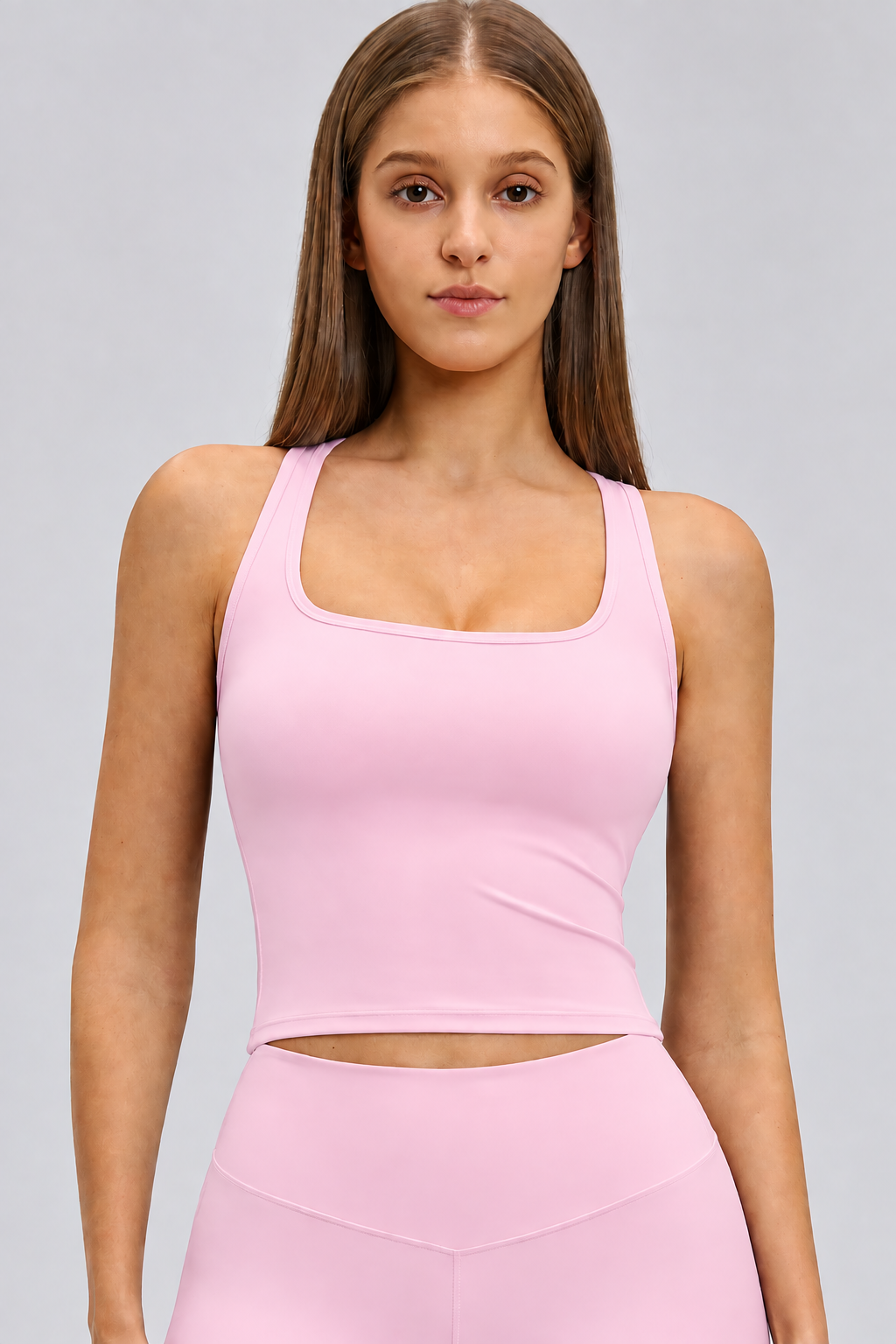 Crossback Bra-Baby Pink