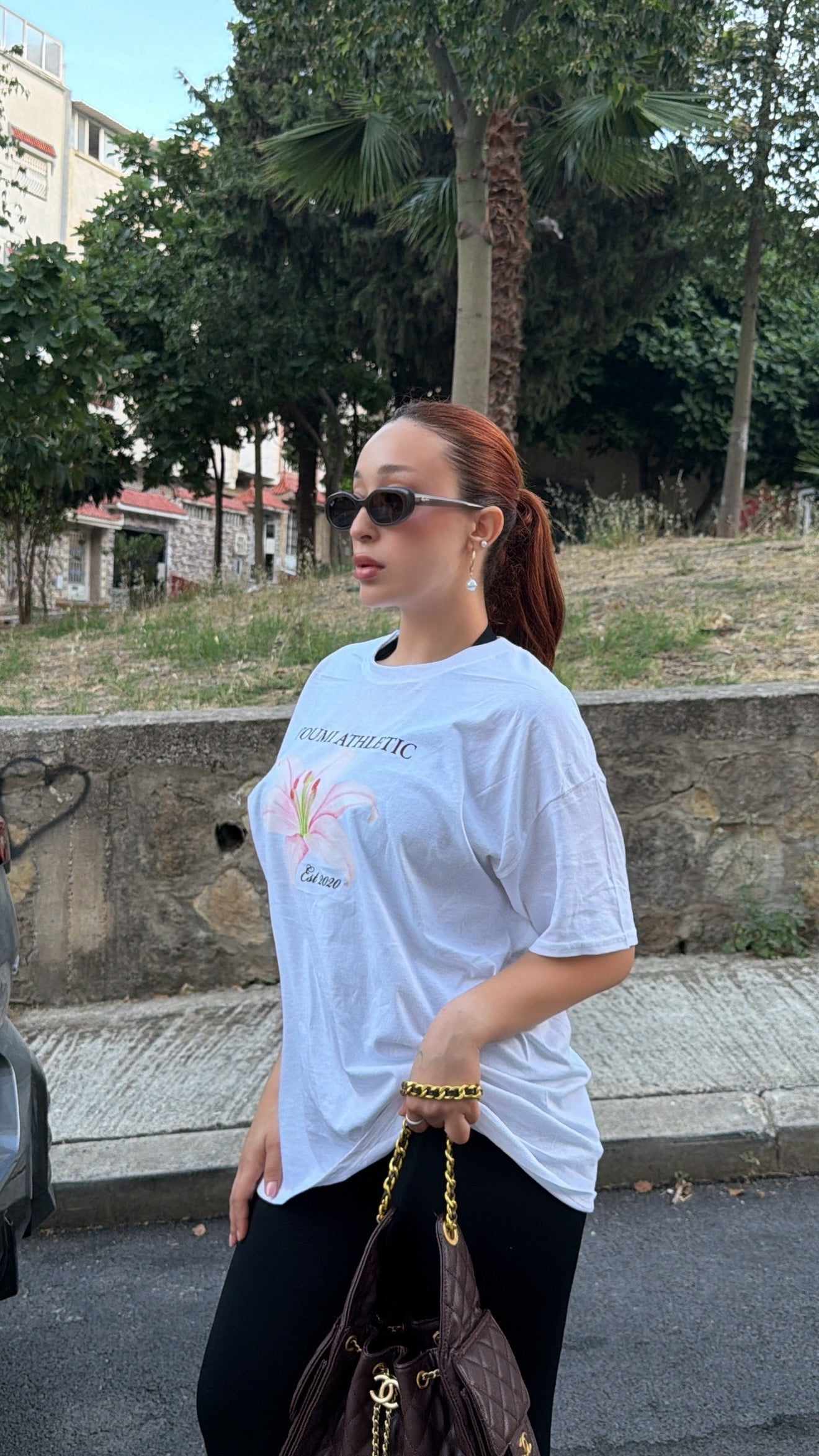 T-shirt Oversized-sky