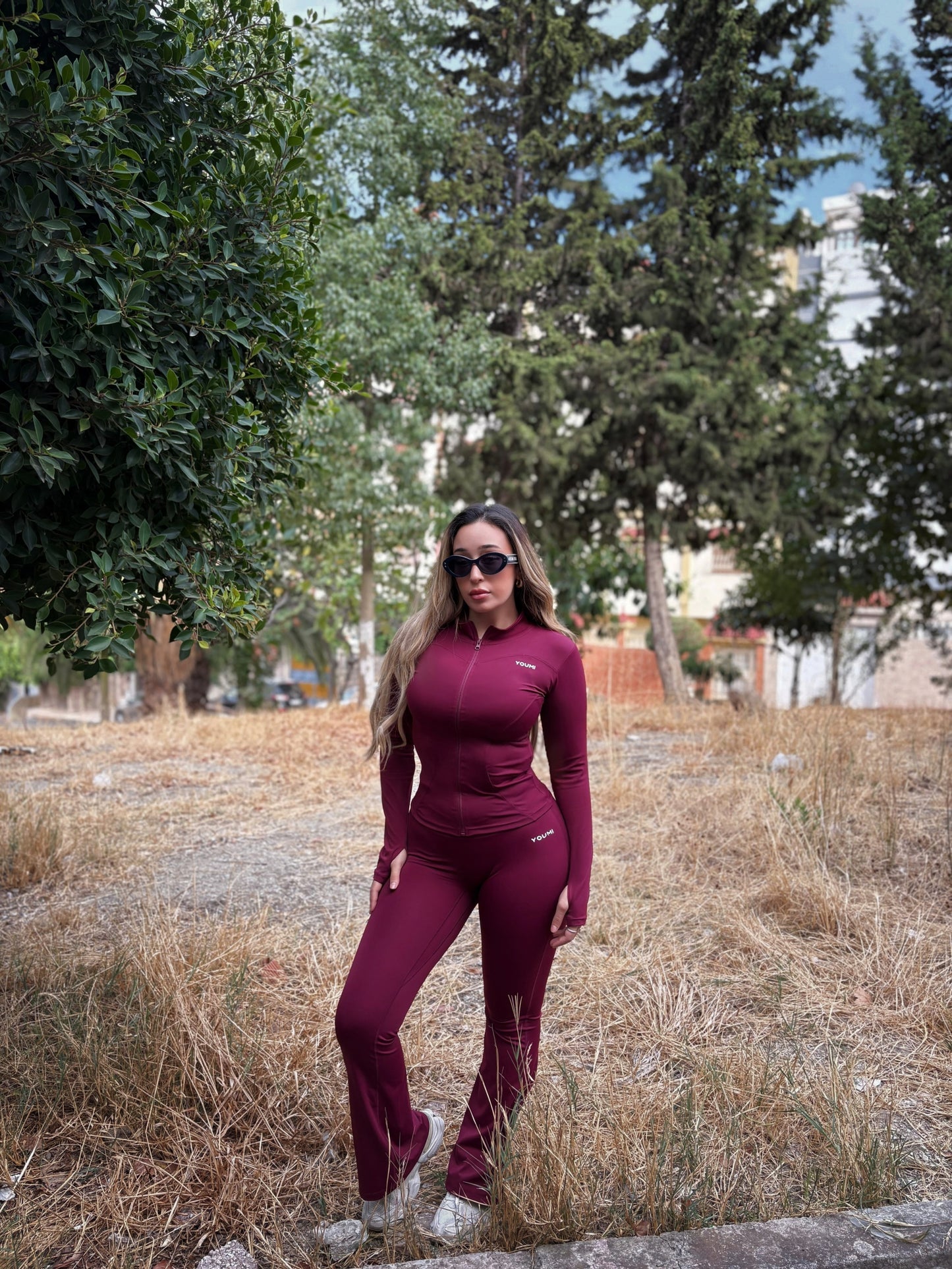 Flare Set-Cherry Vibes
