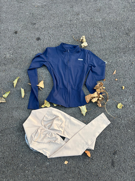 Pushup set 2pieces-Navey&Vanilla