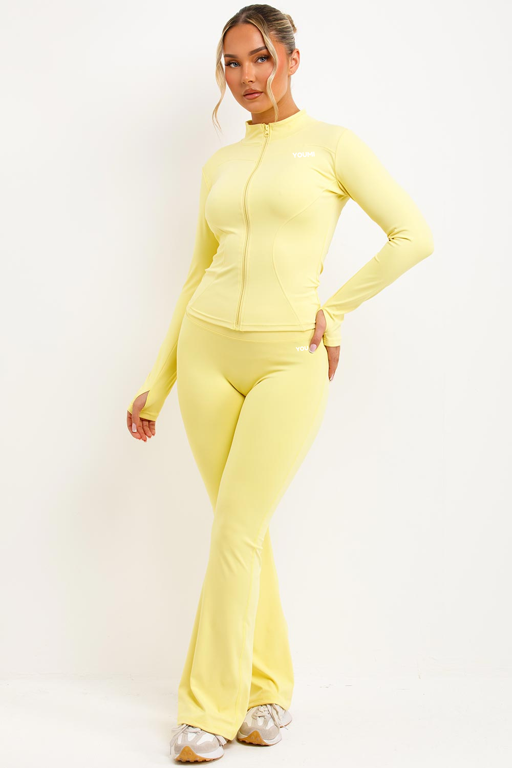 Flare Set-Banana Cream