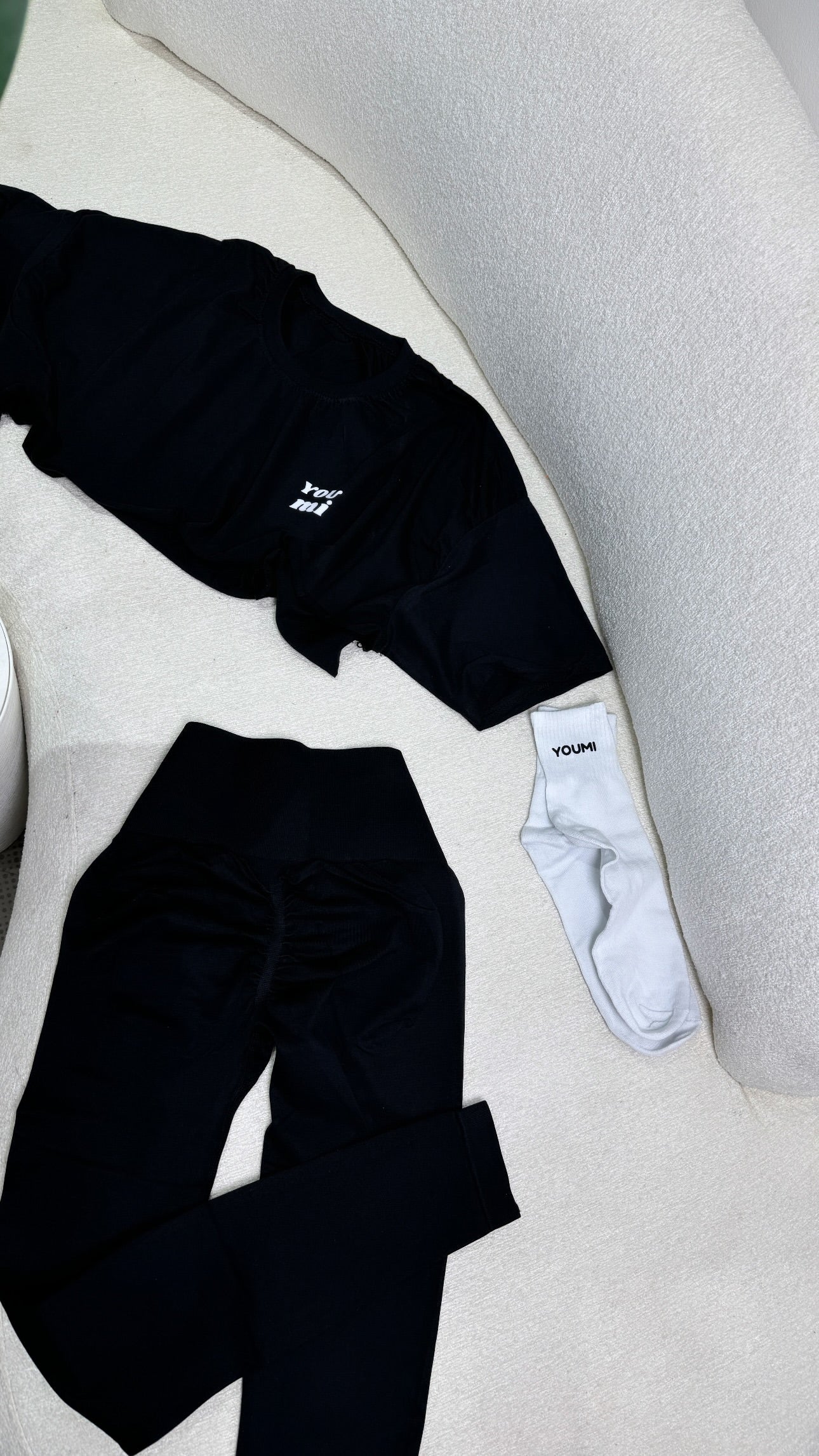 Pack Mini T-shit & Legging-Bleu