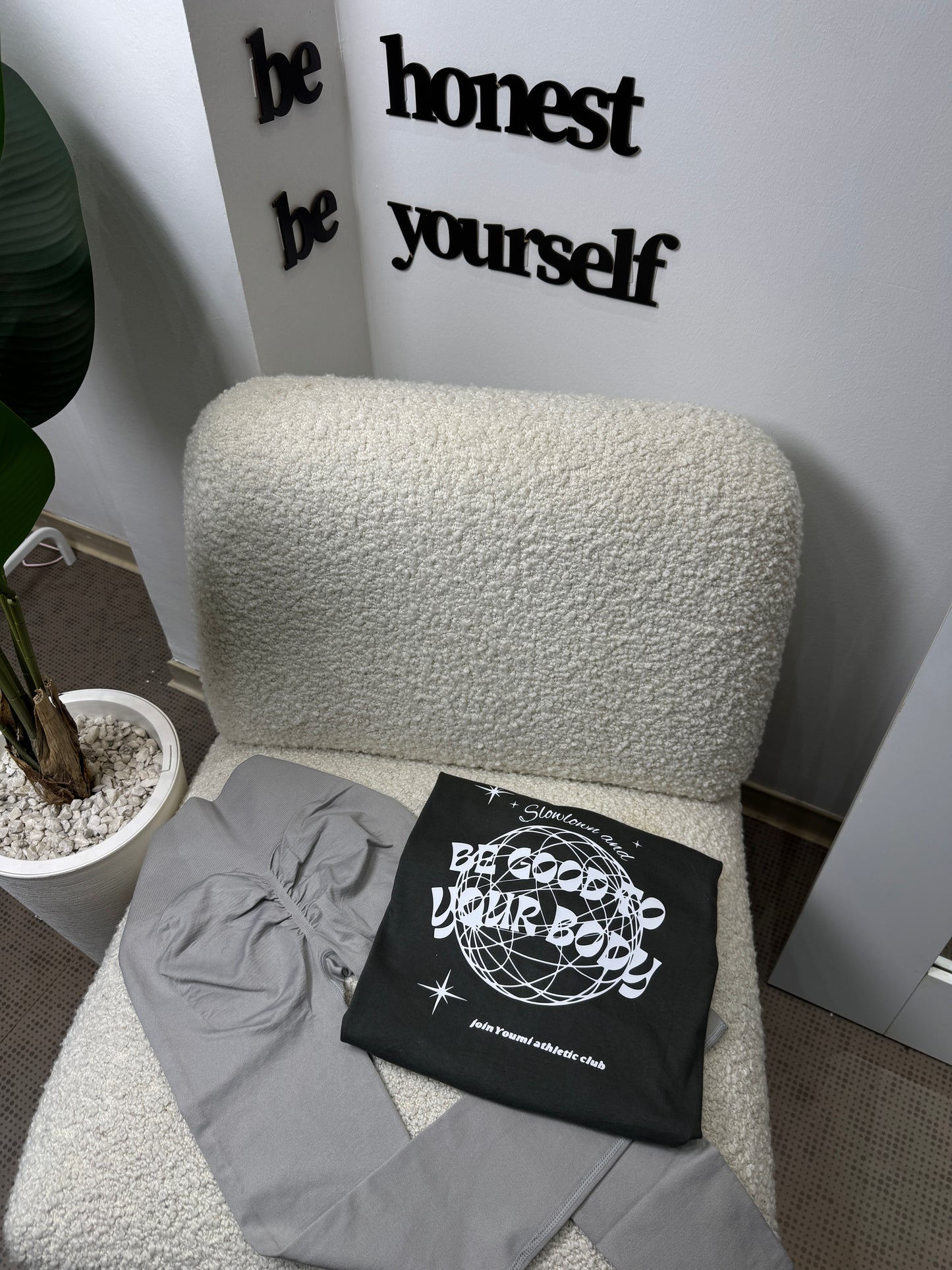 Pack T-shit & Legging-Dark grey