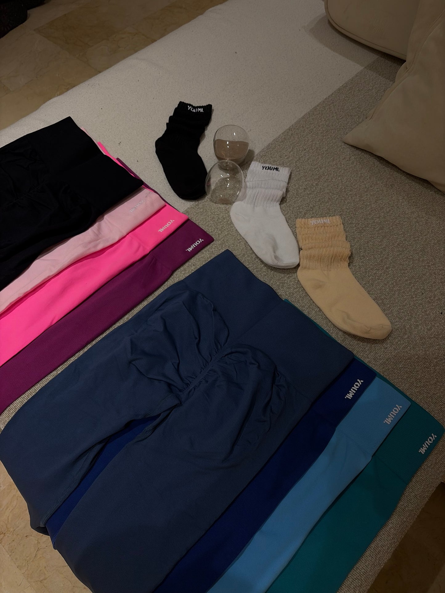 You-Lift Pushup Legging-Sky