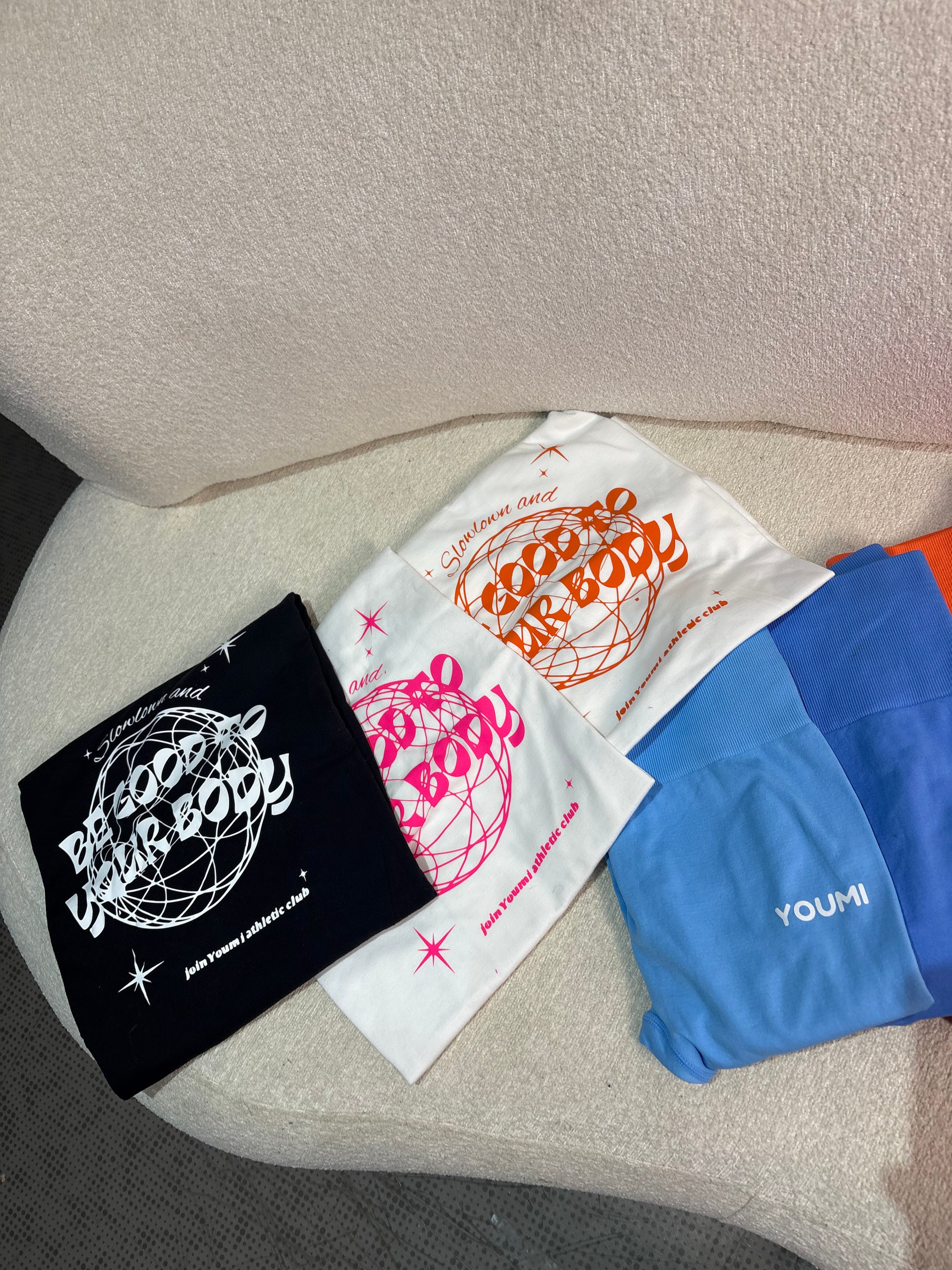 Pack oversize T-shirt-Yellow