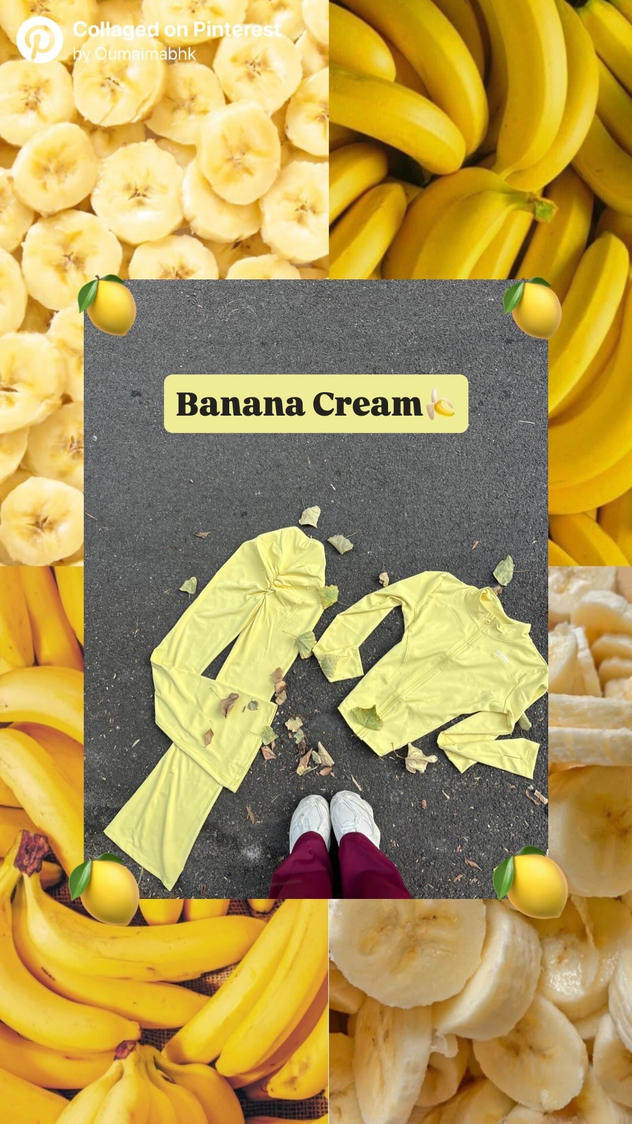 Flare Set-Banana Cream