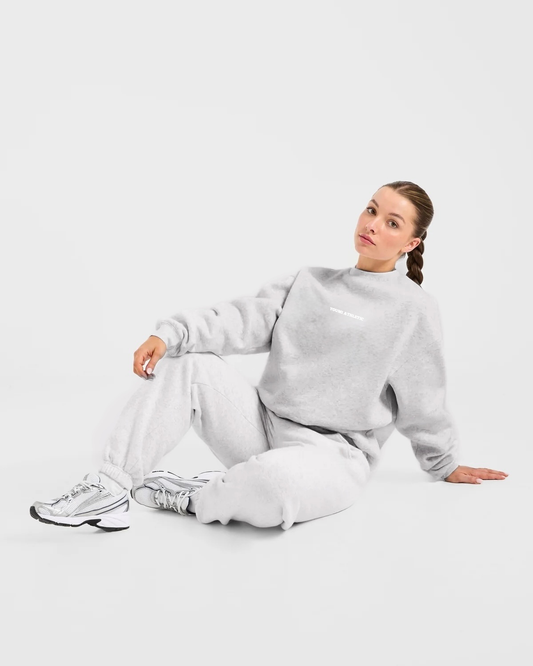 YOU.Sweat-2Pieces Oversized-Grey