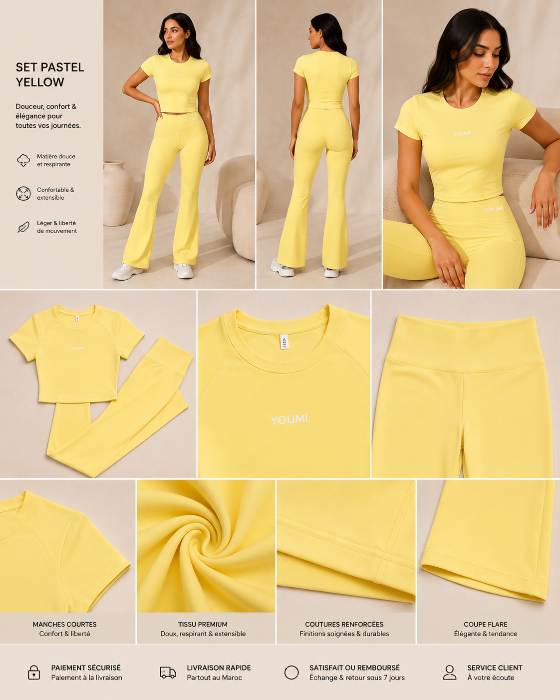 You.Flare Set-Lime