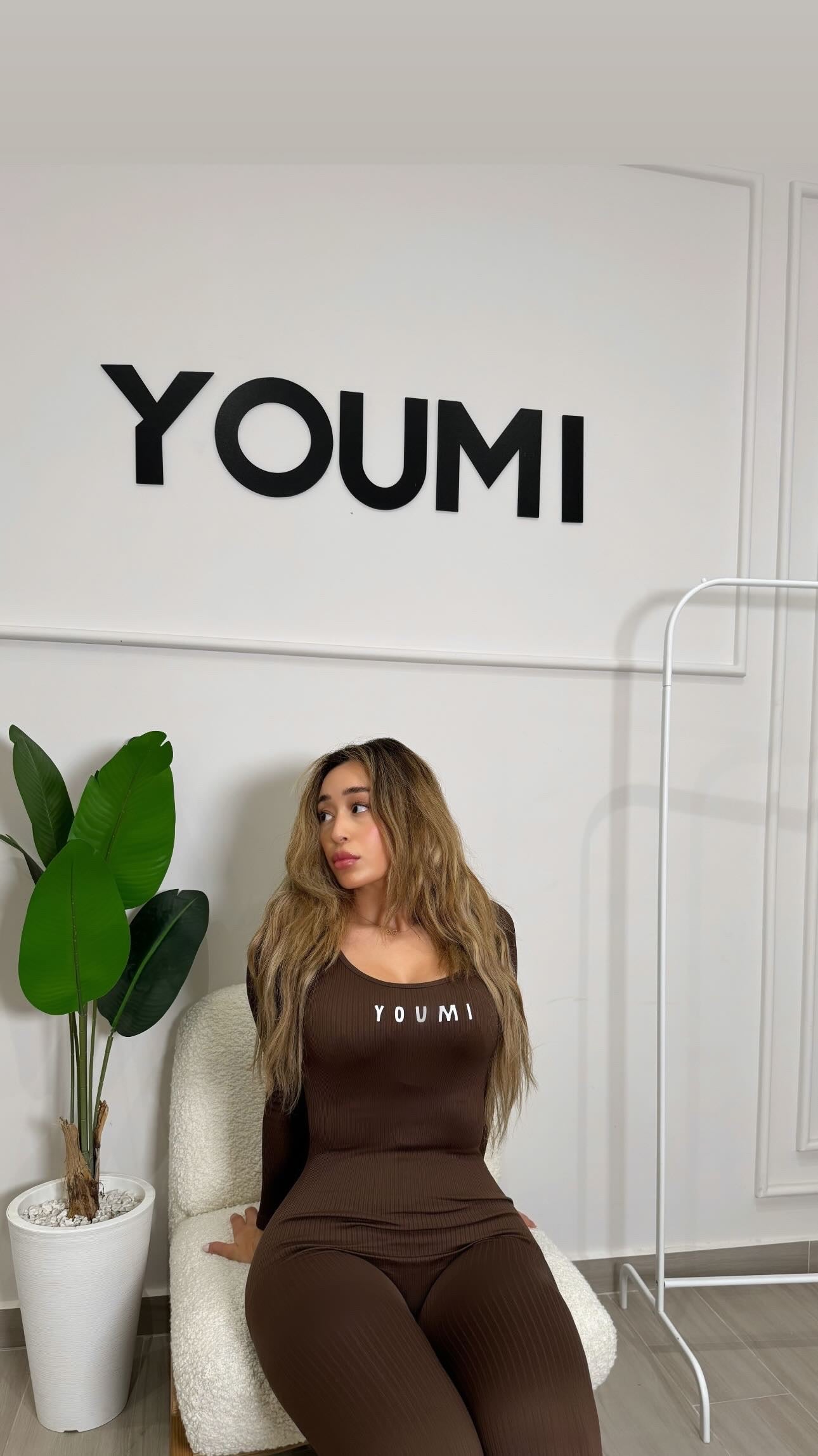 Youmi Jumpsuit Brown