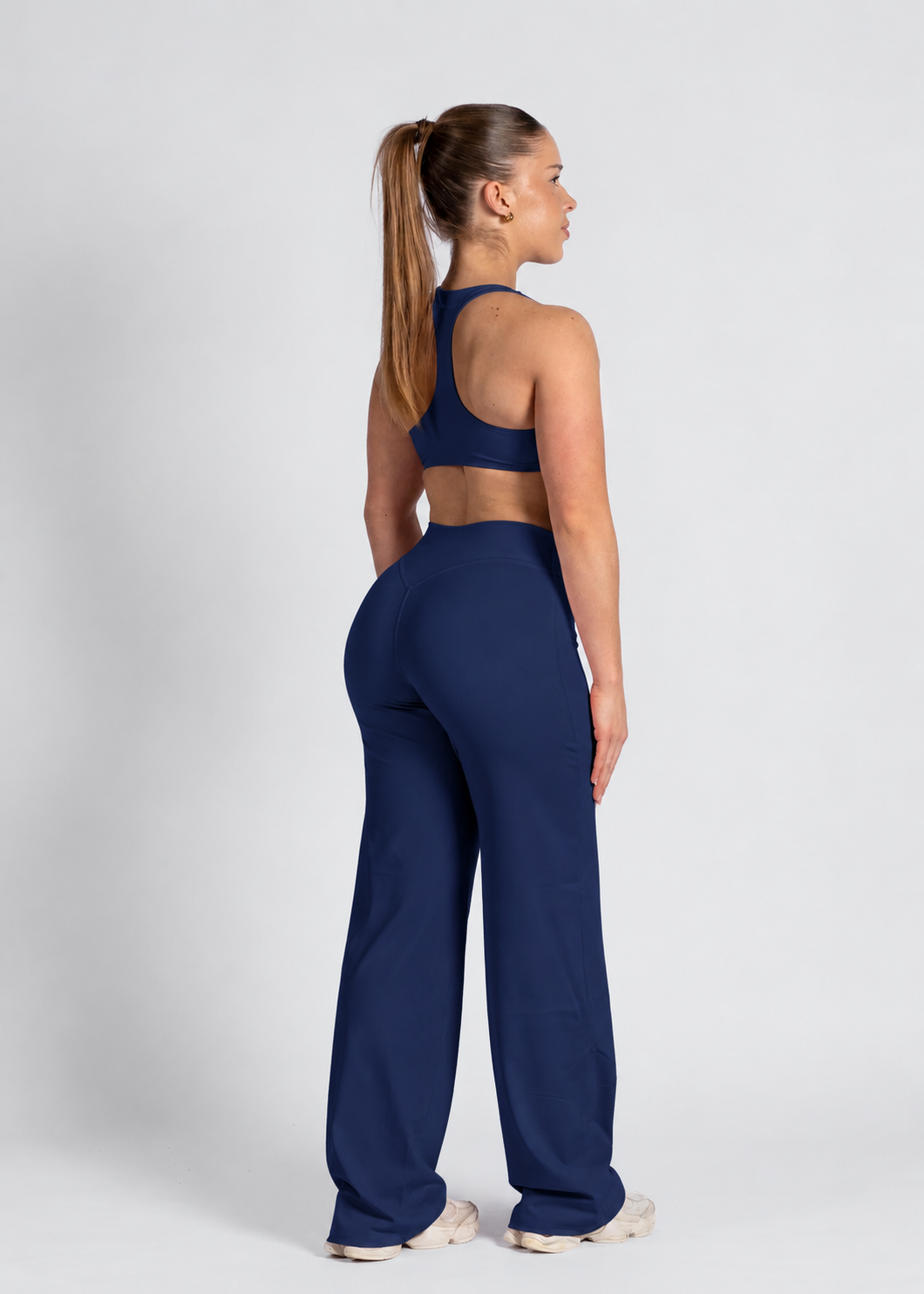 Extra flared Botom-Navy