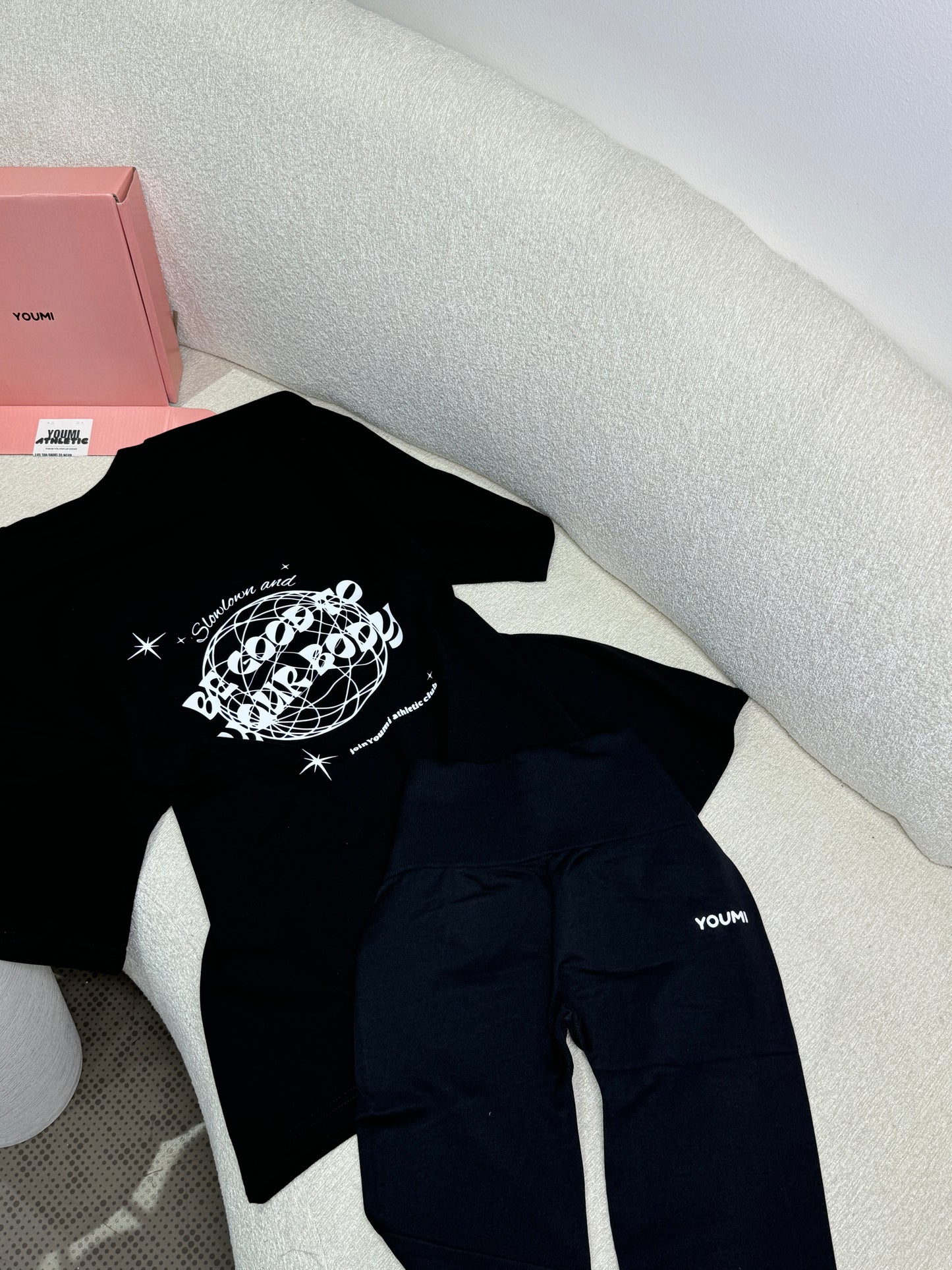 Pack T-shit & Legging-Total Black