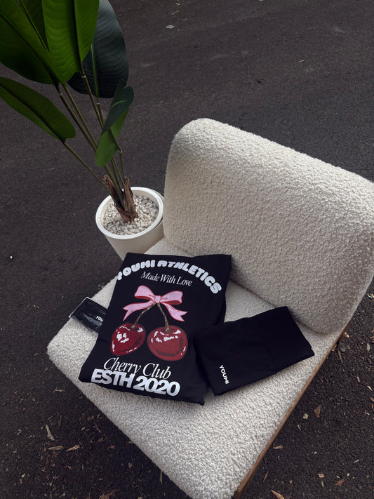 Pack Sweatshirt berry 3 piece-black