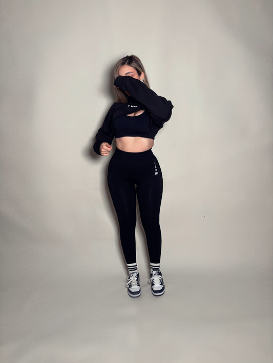 Pack mini sweatshirt 3pieces-Black