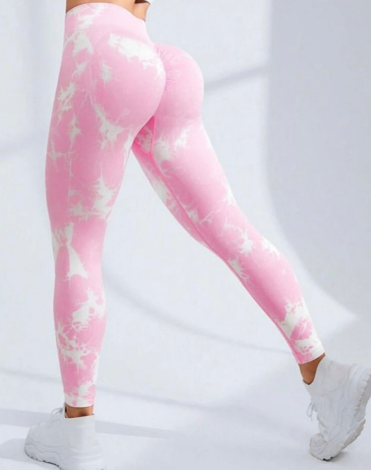 Tye Die youmi leggings in pink