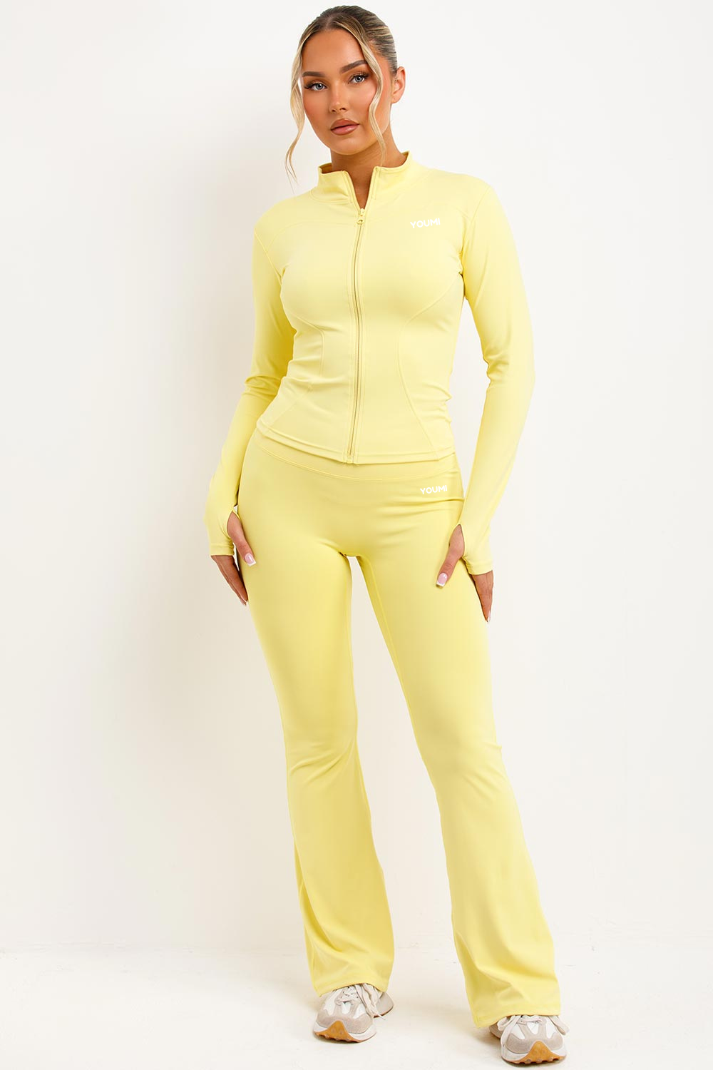 Flare Set-Banana Cream