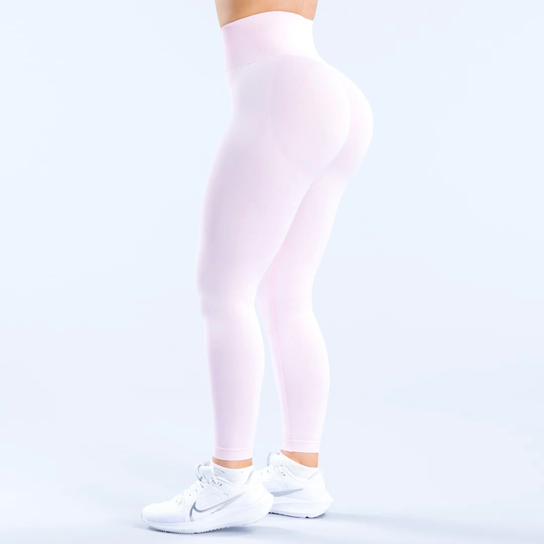 You-Lift Pushup Legging-Baby Pink