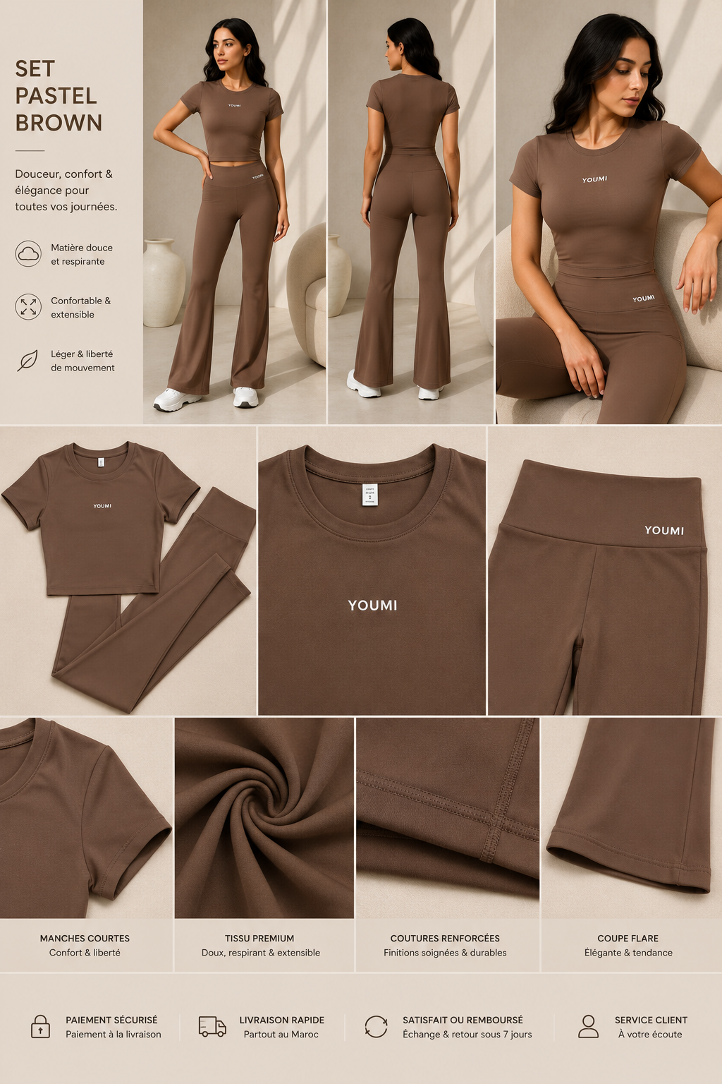 You.Flare Set-Mocha