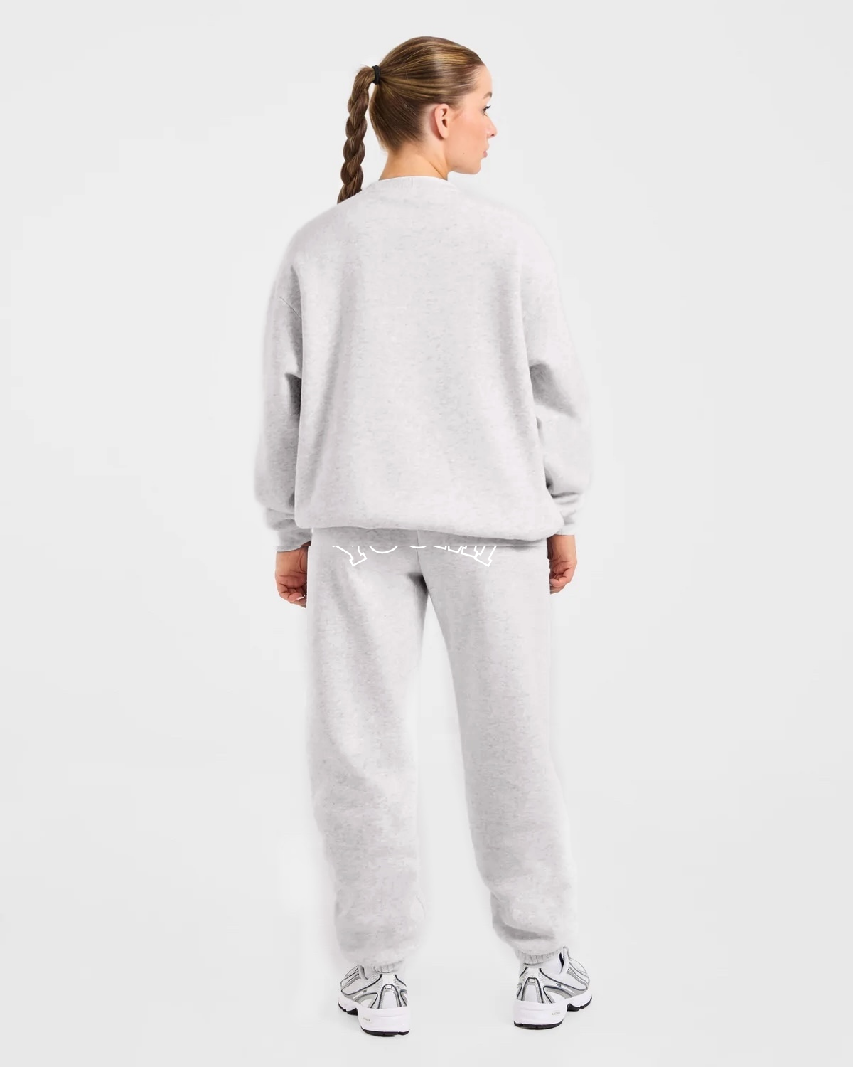 YOU.Sweat-2Pieces Oversized-Grey