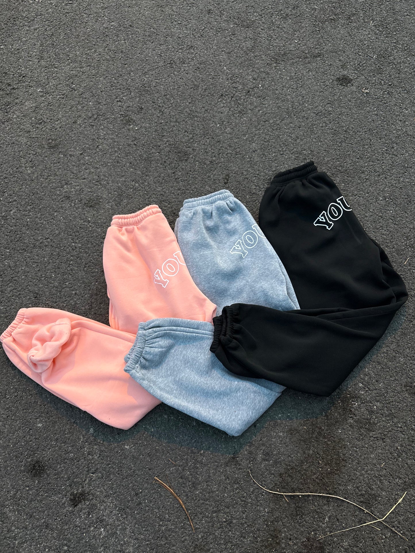 YOU.Sweat-2Pieces Oversized-Peach