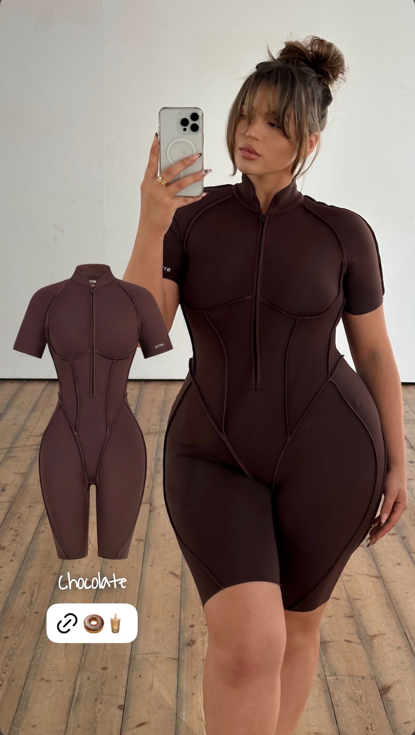 YOU.SUIT-Mini Close Back-Brown🐻