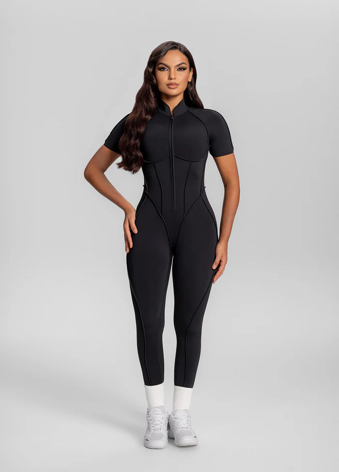 YOU.SUIT-No SleevesClose -Black