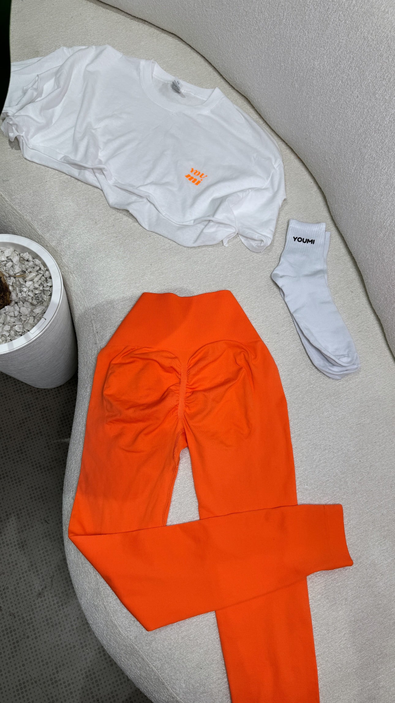 Pack Mini T-shit & Legging-Bleu