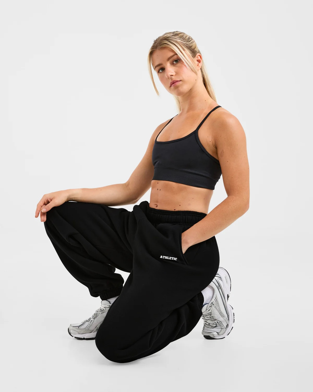 YOU.Sweat-2Pieces Oversized-Black