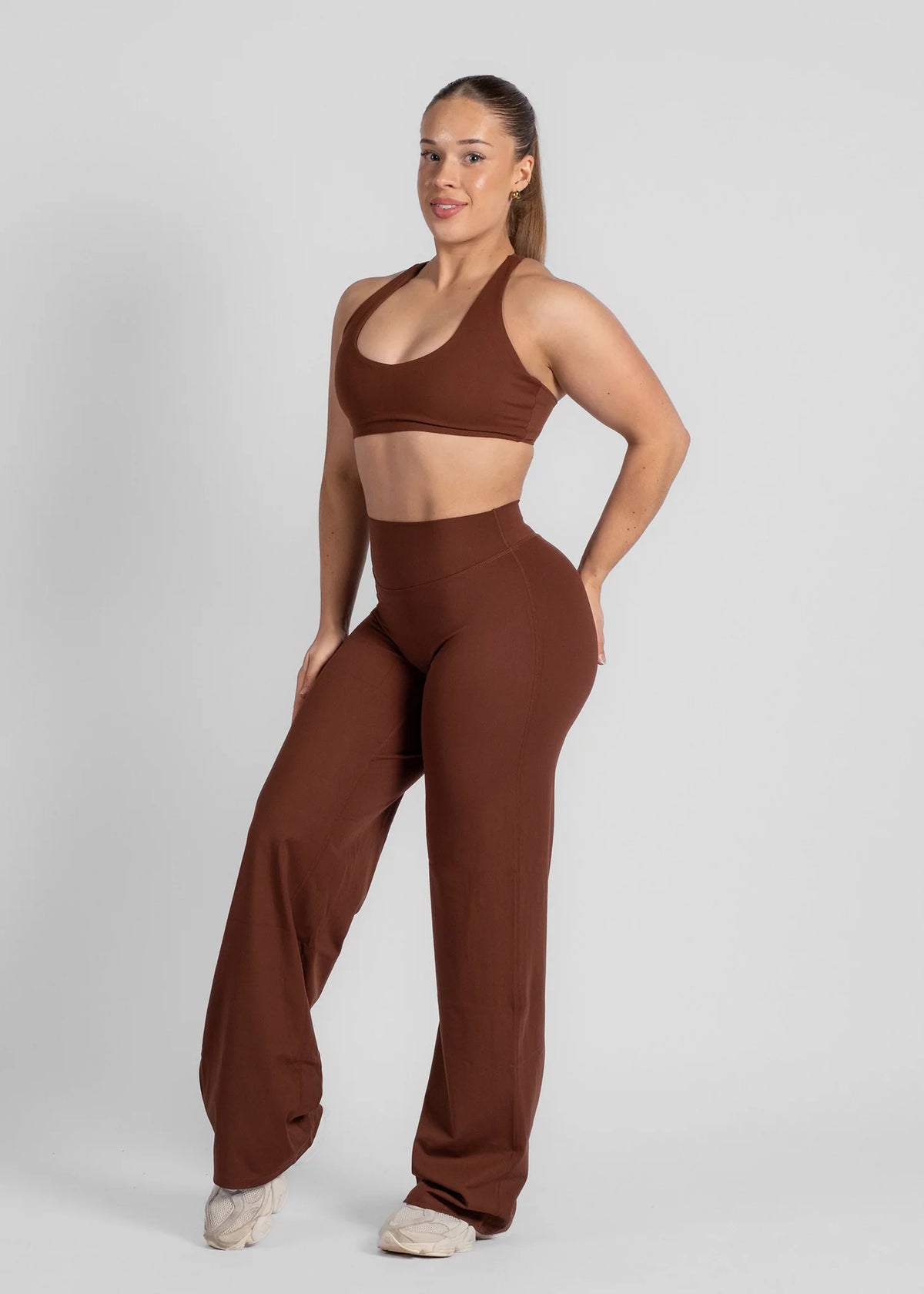 Extra flared Botom-Brown