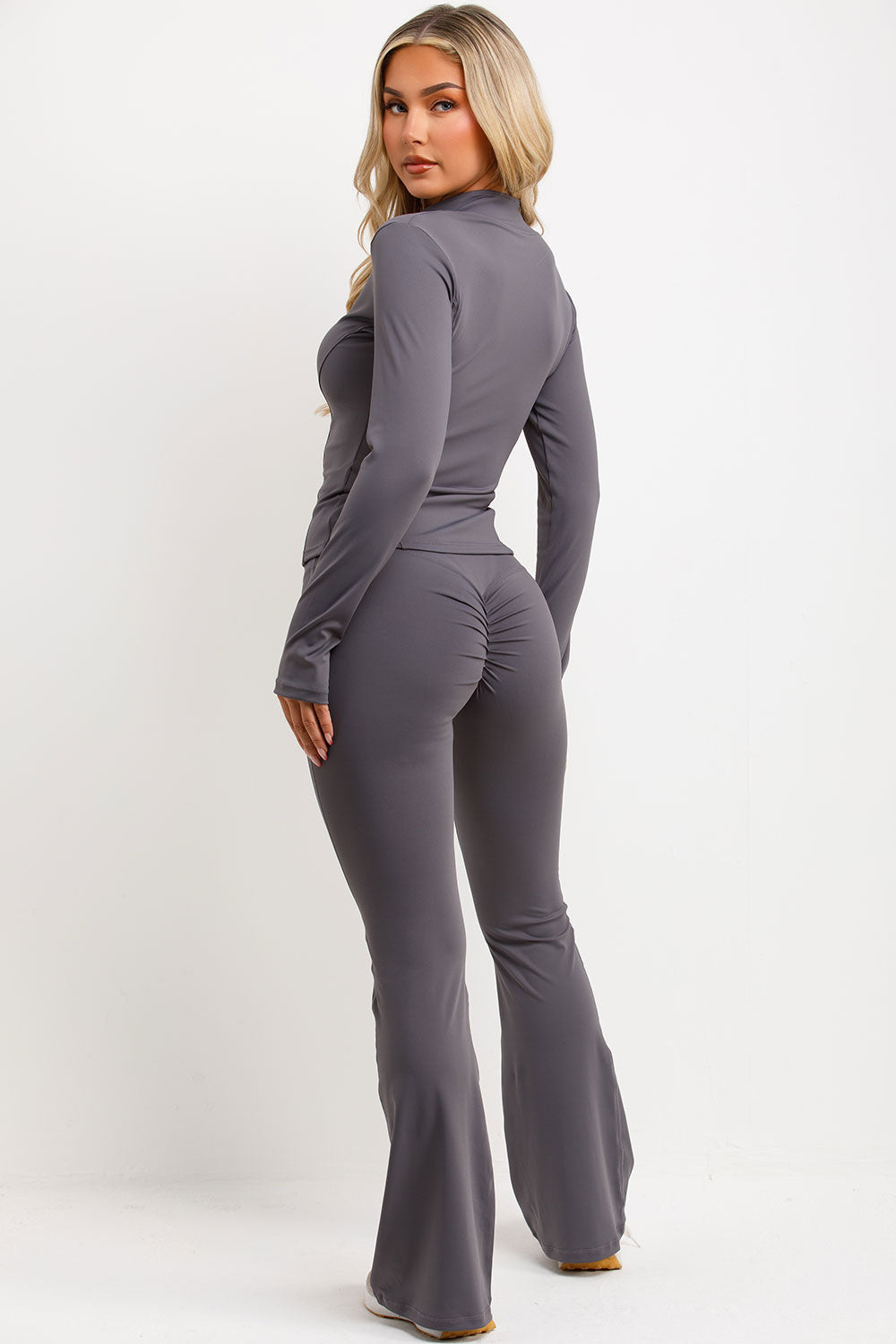 Flare Set-Storm Grey