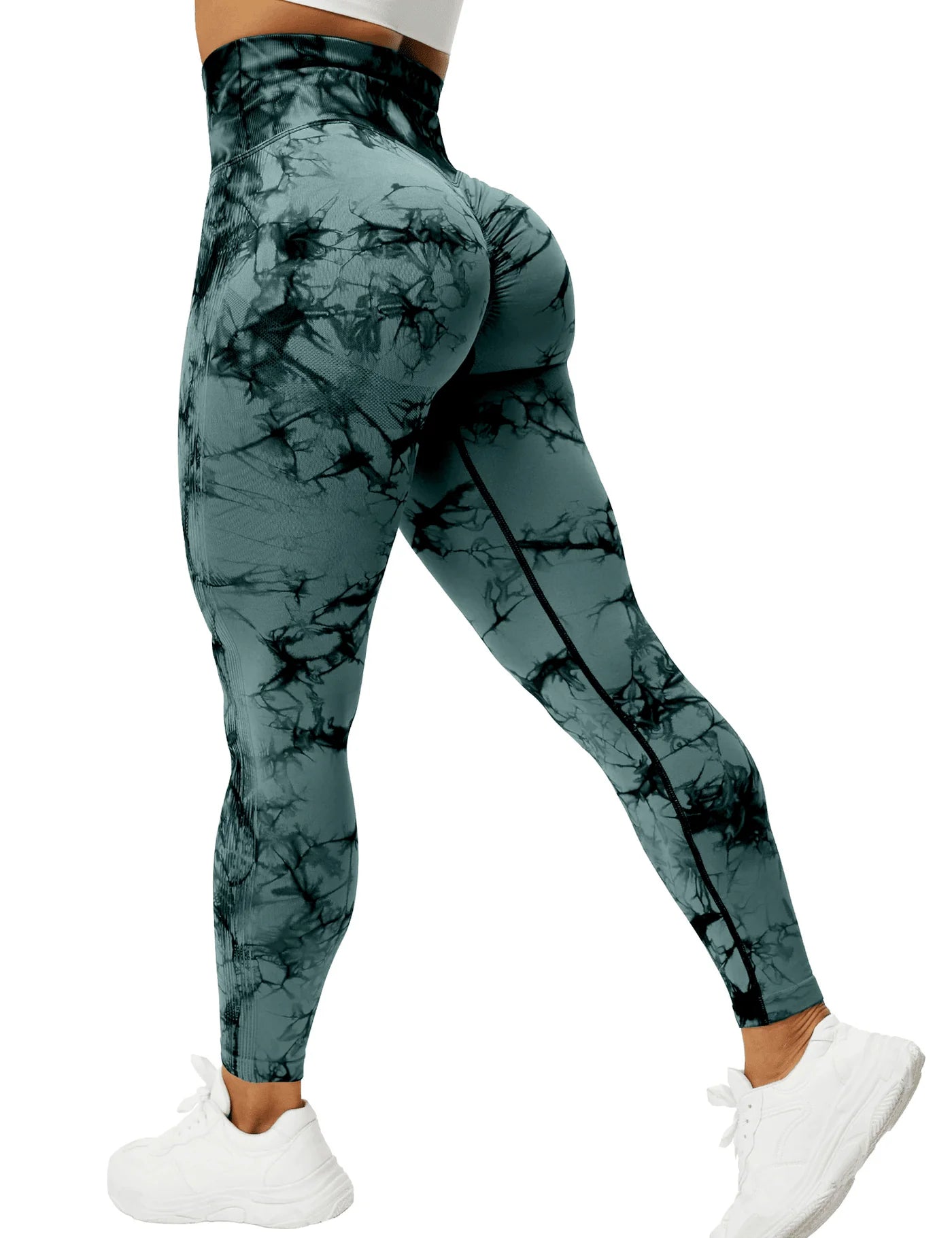 Tye Die youmi leggings in green