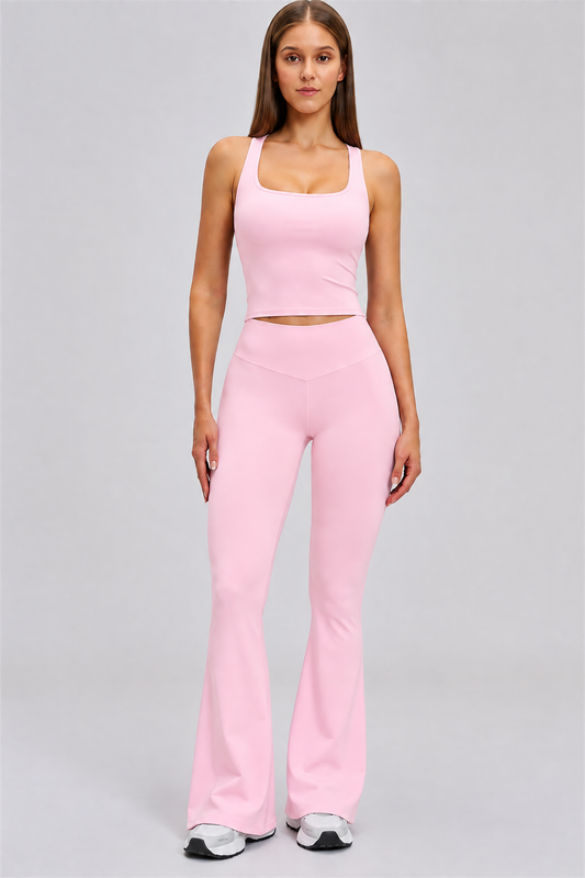 Flare Essential Set-Baby Pink